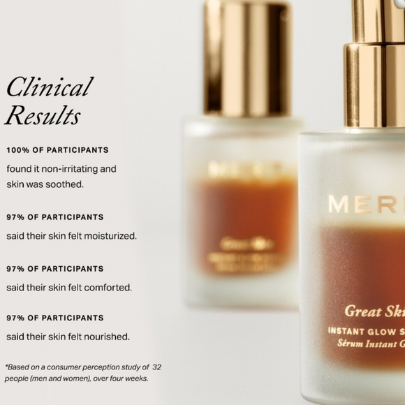 NIB MERIT BEAUTY GREAT SKIN INSTANT GLOW SERUM - Picture 7 of 15